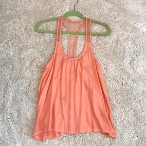 Racerback tank top